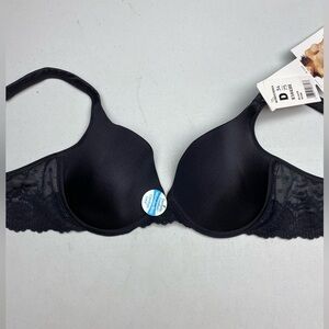 NWT Wonderbra BLK Lightly Lined Underwire, 34D *P1075
